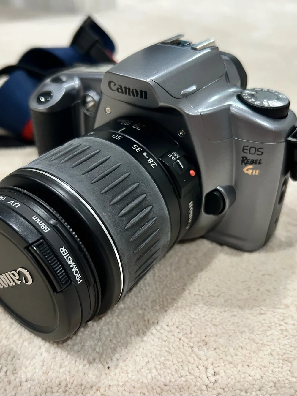 Canon EOS Rebel G11 SLR Camera with Zoom Lens